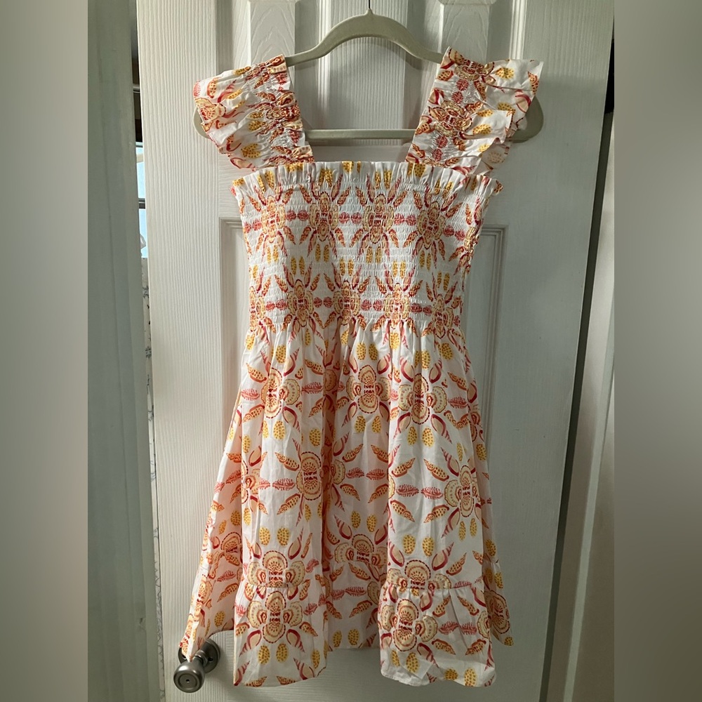 Hill House Home Elizabeth Nap Dress in Shell Mosaic, Size Small. - Picture 5 of 5